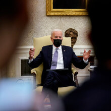 Τζο Μπάιντεν, πρόεδρος των ΗΠΑ - Υπέγραψε το προεδρικό διάταγμα για τις νέες κυρώσεις στη Ρωσία