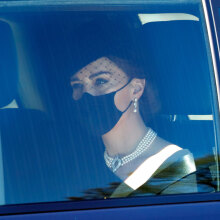 Η Κέιτ Μίντλετον στην κηδεία του πρίγκιπα Φιλίππου