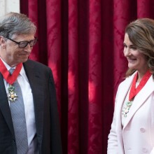Ο Μπιλ Γκέιτς με τη σύζυγό του, Μελίντα
