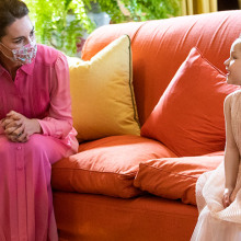 Κέιτ Μίντλετον: Συνάντηση με τη μικρή Μίλα που έχει λευχαιμία