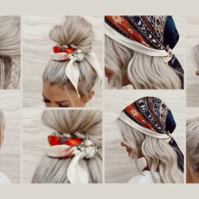 ΜΑντήλι στα μαλλιά