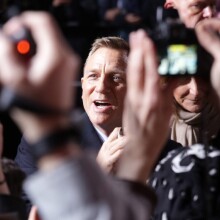 Ο ηθοποιός Ντάνιελ Κρέγκ © EPA/	JOERG CARSTENSEN