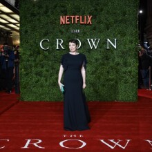 Η Ολίβια Κόλμαν, πρωταγωνίστρια της σειράς «The Crown» του Netflix © EPA/NEIL HALL