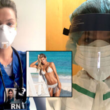 Μάγκι Ρόουλινς (Maggie Rawlins), η νοσηλεύτρια σε πτέρυγα Covid που δέχτηκε πρόταση από το Sports Illustrated