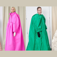 Balenciaga: Υψηλή ραπτική με τζιν και t-shirt