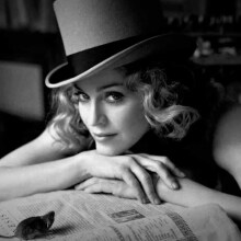 H Madonna σε ασπρόμαυρη φωτογραφία © YouTube