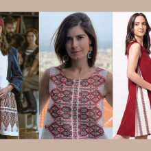 Palaiologue: Η σχεδιάστρια και ιδιοκτήτρια του brand, Βίκυ Χιουρέα, εμπνέεται από την ελληνική παράδοση και τις τοπικές φορεσιές για τις δημιουργίες της.