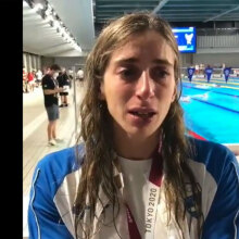 Ολυμπιακοί Αγώνες Τόκιο 2020: Η Άννα Ντουντουνάκη ξεσπά σε κλάματα στις πρώτες της δηλώσεις μετά τον αποκλεισμό από τον τελικό στα 100 μ. πεταλούδα