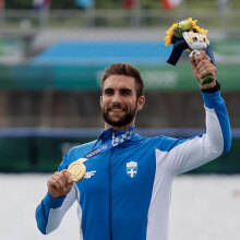 Ο Στέφανος Ντούσκος κατέκτησε το χρυσό μετάλλιο στο απλό σκιφ ανδρών στους Ολυμπιακούς Αγώνες του Τόκιο 2020