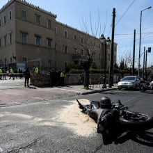 Τροχαίο στη Βουλή 