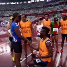 Πρόταση γάμου στους Παραολυμπιακούς Αγώνες του Τόκιο