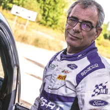 Ο Chris Patterson, συνοδηγός του Gus Greensmith στο Ford Fiesta WRC