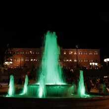 Μήνυμα για το λέμφωμα στο Σύνταγμα και στην Ομόνοια 