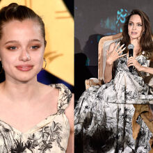 Η Shiloh Jolie-Pitt «ψωνίζει» από την γκαρνταρόμπα της μαμάς της