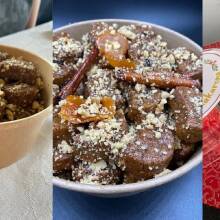 Vegan μελομακάρονα.