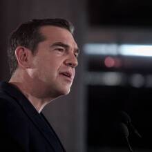 Επίσκεψη του προέδρου του ΣΥΡΙΖΑ Αλέξη Τσίπρα στα Ιωάννινα - Ομιλία 