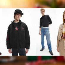 Άντρες και γυναίκες μοντέλα στην χειμερινή συλλογή Calcin Klein