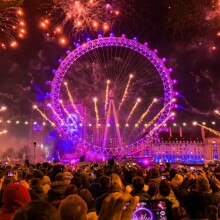 Λονδίνο παραμονή Πρωτοχρονιάς