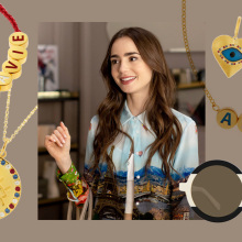 Κοσμήματα και γυαλιά ηλίου των σχεδιαστών Ιλεάνα Μακρή και Zeus+Δione για τη σειρά Emily in Paris