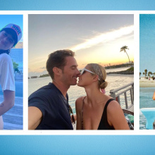 Έξι celebrities που γιόρτασαν την Πρωτοχρονιά δίπλα στη θάλασσα και στην άμμο και κάτω από καλοκαιρινές συνθήκες.