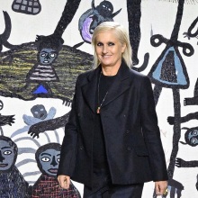 Η σχεδιάστρια του οίκου Dior, Maria Grazia Chiuri