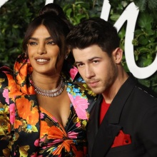 Η ηθοποιός Priyanka Chopra και ο μουσικός και συζυγός της Nick Jonas