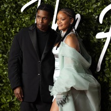 Rihanna και Asap Rocky στα Fashion Awards, 2019