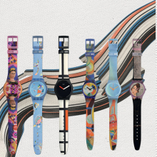 Swatch X Centre Pompidou: Συλλογή ρολογιών που ξεχειλίζει τέχνη