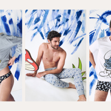 Η Tezenis αφιερώνει μία capsule collection στα Στρουμφάκια