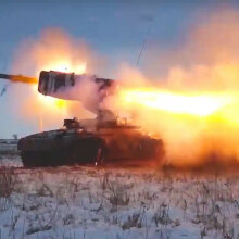 Εκτόξευση πυραύλου από τον ρωσικό στρατό