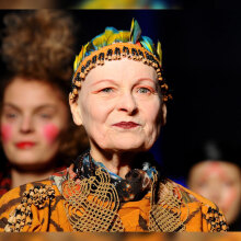 Η Vivienne Westwood στο fashion show της στην Εβδομάδα Μόδας FW2014-2015