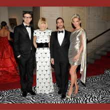 Justin Timberlake, Anna Wintour, Marc Jacobs και Kate Moss - MET GALA 2009