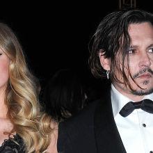 Τζόνι Ντεπ και Άμπερ Χερντ σε κοινή τους εμφάνιση.