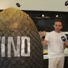 Θεσσαλονίκη: Ζαχαροπλαστείο έφτιαξε γιγαντιαίο αυγό 90 κιλά