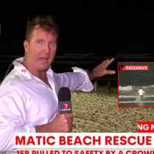 Ο δημοσιογράφος που έσωσε παιδί από πνιγμό στην Αυστραλία