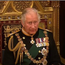 Ο πρίγκιπας Κάρολος κατά τη διάρκεια της «Ομιλίας της Βασίλισσας» στη βρετανική Βουλή