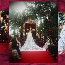 Κόρτνεϊ Καρντάσιαν και Τράβις Μπάρκερ: Παντρεύτηκαν για τρίτη φορά στο Πορτοφίνο. Το νυφικό και το γαμπριάτικο Dolce & Gabbana, οι καλεσμένοι, η φιλοξενία. 