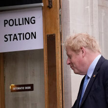 Ο Μπόρις Τζόνσον © EPA   