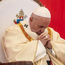 Ο Πάπας Φραγκίσκος  © EPA   