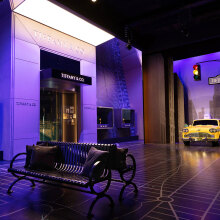 Η έκθεση «Vision & Virtuosity» για την ιστορία του οίκου κοσμημάτων Tiffany &Co στο Saatchi Gallery του Λονδίνου.