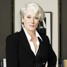 Η Μέριλ Στριπ στην ταινία «Ο Διάβολος φοράει Prada»