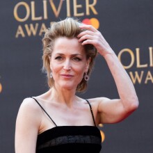 H βραβευμένη ηθοποιός Gillian Anderson © EPA / VICKIE FLORES