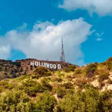 Η πινακίδα Hollywood στο Λος Άντζελες