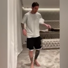 To «toilet paper challenge» του Μέσι