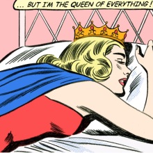 Σκίτσο Drama Queen