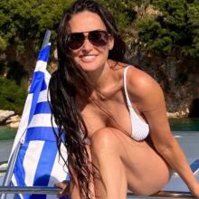 Η Ντέμι Μουρ στις διακοπές της στην Ελλάδα