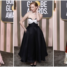 Από αριστέρα: Margot Robbie, Hannah Einbinger και Letitia Wright.  