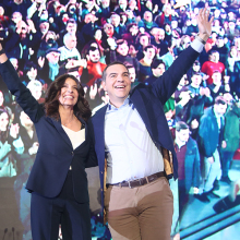 Αλέξης Τσίπρας, Πόπη Τσαπανίδου - Ομιλία του προέδρου του ΣΥΡΙΖΑ-ΠΣ στη Θεσσαλονίκη