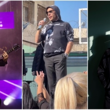 Στέλιος Ρόκκος Γιώργος Μαζωνάκης και Saske