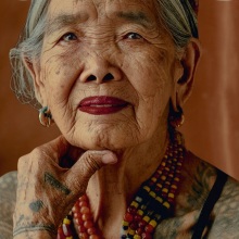 Η tattoo artist Apo Whang-Od διανύει το 106ο έτος της ηλικίας της και φιγουράρει στο εξώφυλλο Απριλίου της φιλιππινέζικης Vogue.